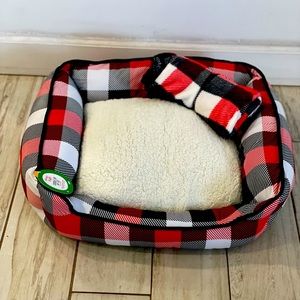 Only 2 left - Dog Bed and Blanket Set